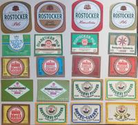 20 Bieretiketten aus Rostock, VEB DDR und danach Baden-Württemberg - Ellwangen (Jagst) Vorschau