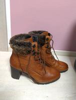 OVP Bugatti Lederschuhe Cognac Winterschuhe Kurzschaftschuhe Nordrhein-Westfalen - Werne Vorschau