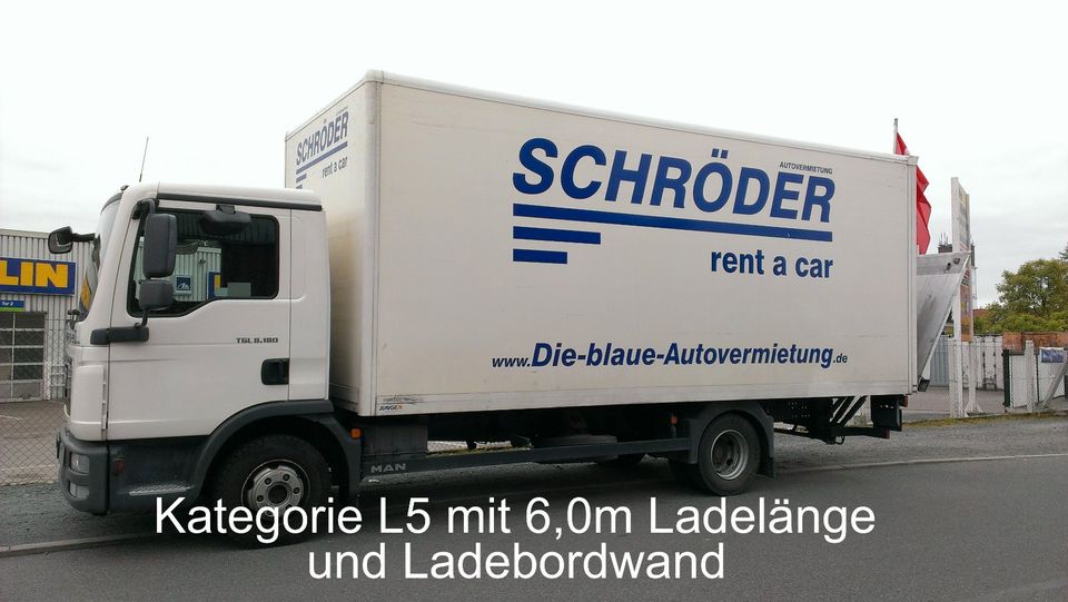 Autovermietung / Mietwagen / Ersatzwagen / Umzugswagen / Leihwagen / Transporter / PKW / Anhänger / Dachboxen in Wolfsburg