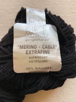 Merinowolle extrafein  superwash Antipilling ca 400g schwarz Schwachhausen - Riensberg Vorschau