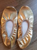 Leder Schläppchen Gold Ballerina 37 Hamburg - Altona Vorschau