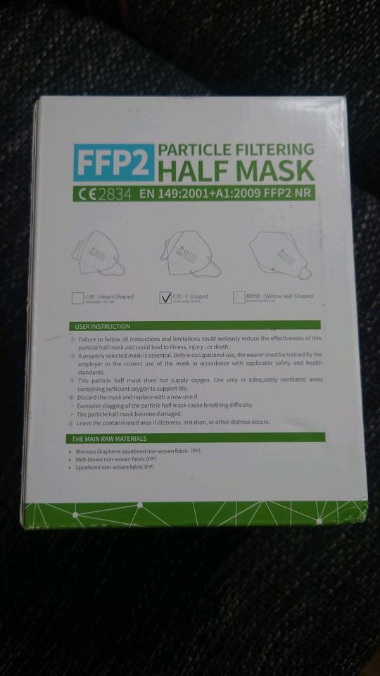 40 FFP2 Masken in Zwickau