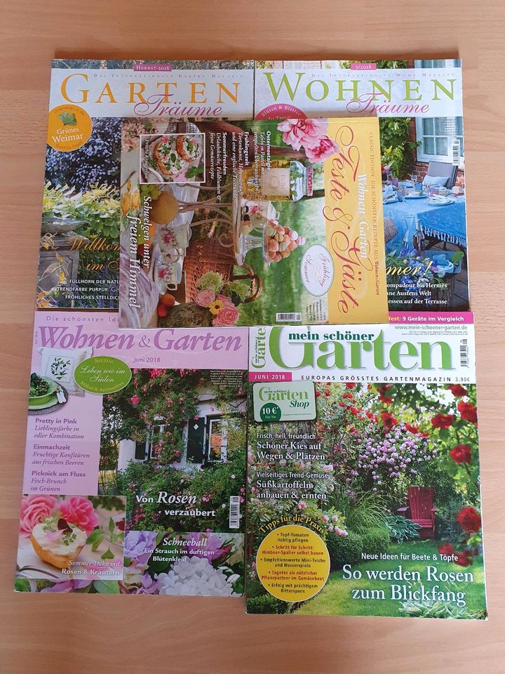Verkaufe Wohnen,- und / oder Gartenzeitschriften in Bad Essen