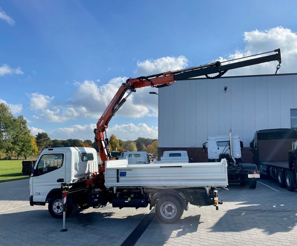 FUSO 7C18 Kran Kipper AK 57.3 > 2.500 KG Nutzlast in Lüneburg