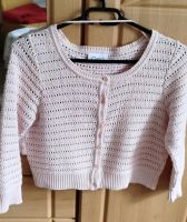 Strickjacke 40 mit Lochmuster gehäkelt, rose Thüringen - Jena Vorschau