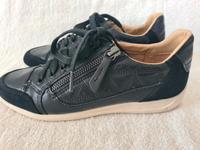 GEOX ECHTLEDER DAMEN SNEAKER SCHWARZ GR.36 REISSVERSCHLUß Bayern - Schweinfurt Vorschau