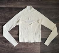 Nakd Pullover 40 Cut out Strick Weiß Rollkragen Nordrhein-Westfalen - Kamen Vorschau