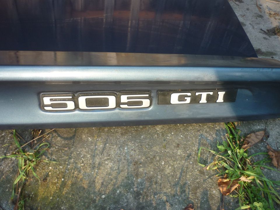 Heckklappe, Kofferraumdeckel für Peugeot 505 GTI mit Spoiler in