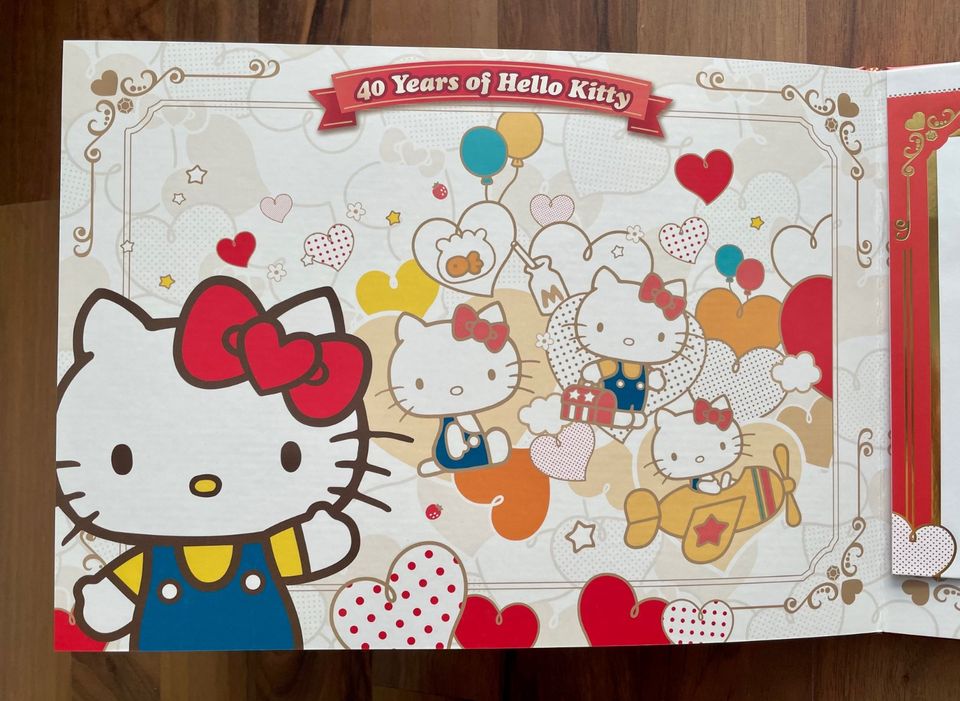 HELLO KITTY Briefmarken aus Singapur zum 40. Geb. NEU, inkl.Porto in Hattersheim am Main