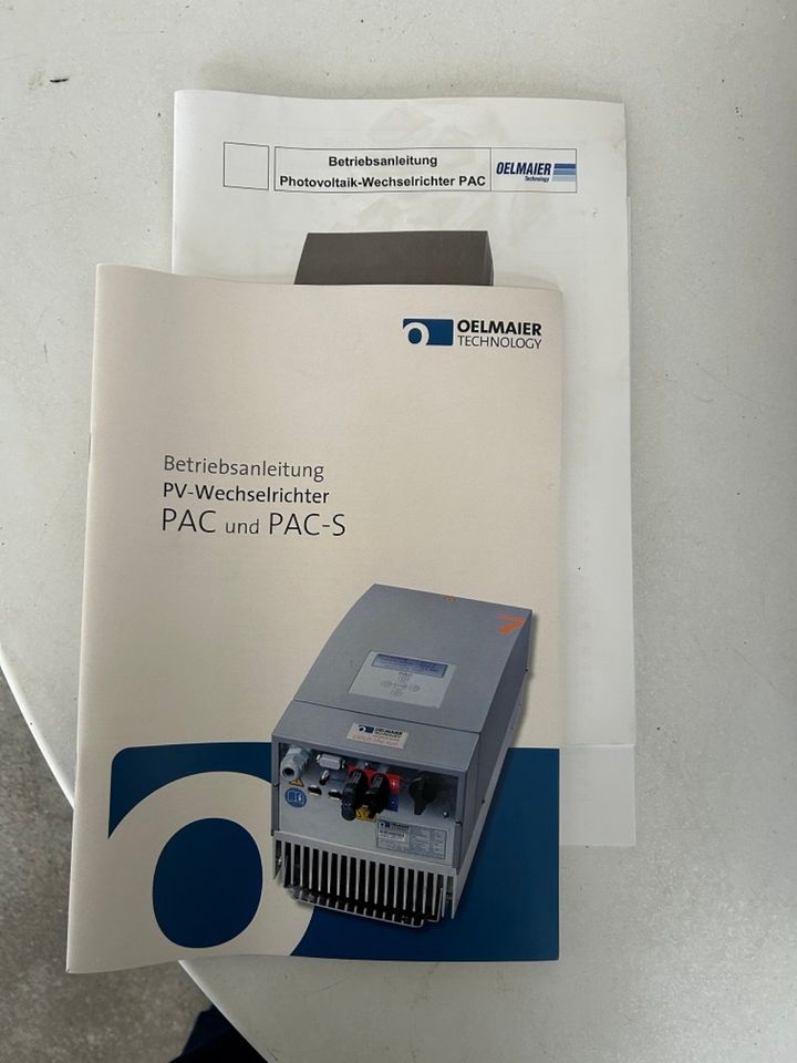 Wechselrichter Oelmaier PAC4 mit coolPAC in Rheinstetten