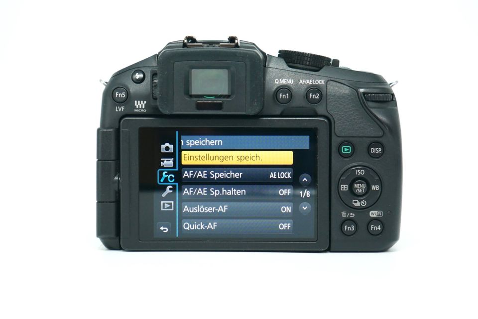 Panasonic Lumix DMC-G6 Systemkamera Digitalkamera neuwertig in Haar