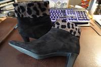 Damen Stiefelette Marke Peter Kaiser Gr. 38 Veloursleder schwarz Hessen - Biblis Vorschau