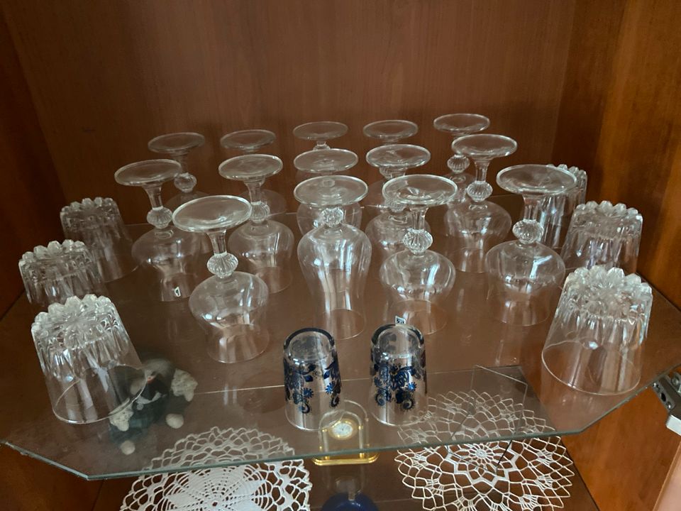 Kristallgläser  verschiedene Sorten Veba Glas in Goldenstedt