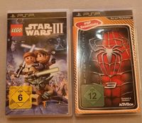 PSP Spiele Lego Star Wars und Spiderman Niedersachsen - Salzgitter Vorschau