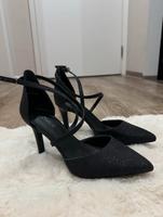 Schwarze Glitzerschuhe (Catwalk Deichmann) Bayern - Forchheim Vorschau