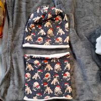 Handmade Weihnachtsbeanie+Loop,neu,gefüttert Thüringen - Auleben Vorschau