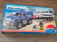 Playmobil 5187  Polizei Truck inkl. Speedboot Bayern - Stammham b. Ingolstadt Vorschau