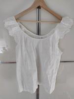 Tolle GAP Shirtbluse Bluse Gr. L weiß Tracht Bayern - Ludwigschorgast Vorschau