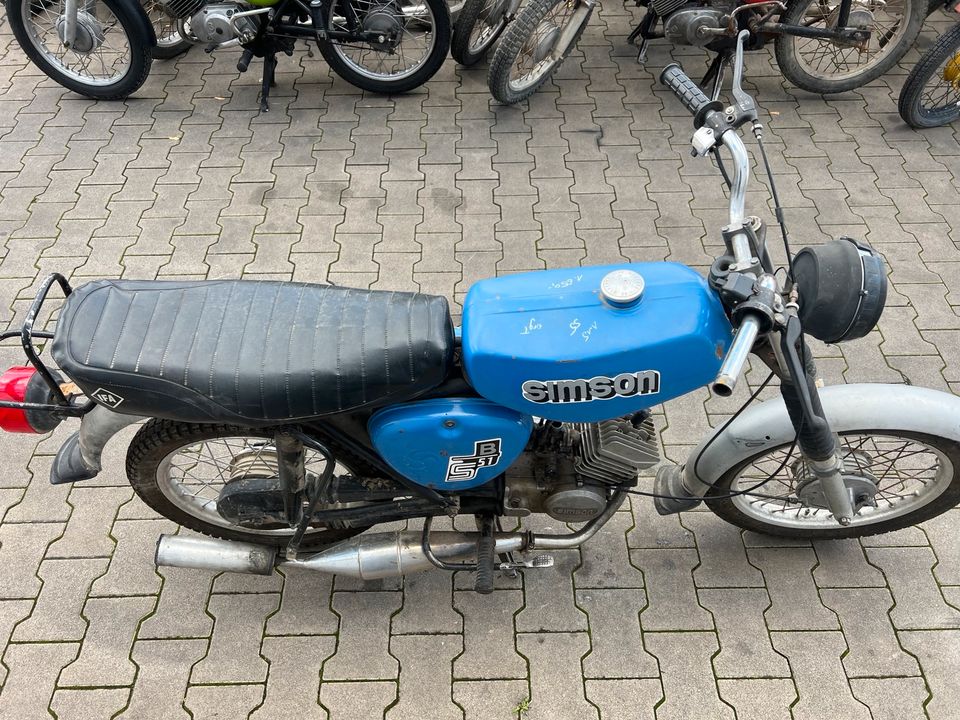 Simson S51 S51N 1981 3-Gang Moped Mofa Roller A264 in Osterweddingen