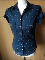 H&M L.O.G.G. Bluse Hemd blau weiß rot Marine Gr.36 Bayern - Ebermannstadt Vorschau