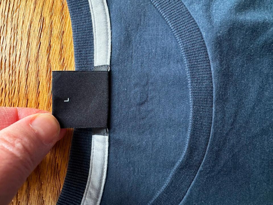 BOSS Longshirt dunkelblau lang Baumwolle NEU L Regular fit in Fredersdorf-Vogelsdorf