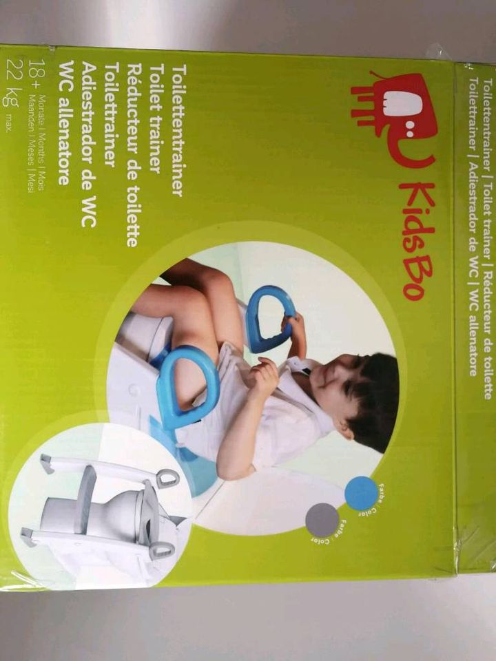 KidsBo® Kinder Toilettensitz Toilettentrainer Treppe u. Griff in Augsburg
