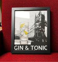 Professionell gerahmtes Poster Gin & Tonic Bayern - Moosburg a.d. Isar Vorschau