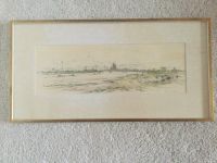 Konrad Raum org Lithographie Zeichnung Gemälde Köln? Signiert Nordrhein-Westfalen - Weilerswist Vorschau