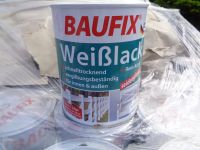 BAUFIX Weißlack Weiß Innen- Außenbereich 1 Liter Dose Stck Niedersachsen - Cloppenburg Vorschau