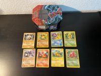 8 Pokemon Karten Metallbox Glutexo Maschok Rasaff Pikachu Parasek Baden-Württemberg - Backnang Vorschau