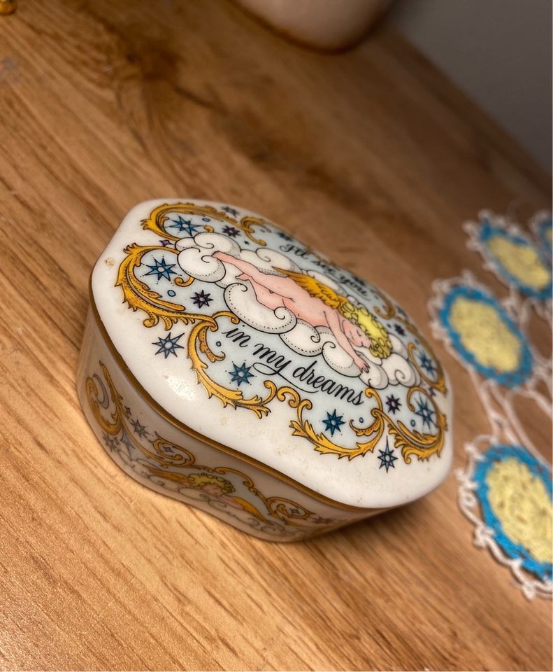 Porcelain box mit musik, Franklin Porcelain in Heilbronn