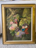 Gemälde Handgemalt Motiv Blumenkranz Bayern - Waigolshausen Vorschau