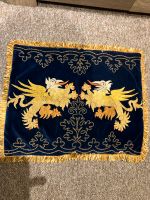 Kissenhülle dunkelblau mit 2 goldfarb. Drachen,Vintage Dresden - Strehlen Vorschau