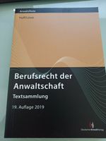 Berufsrecht der Anwaltschaft Textsammlung Huff 19. Auflage 2019 Bayern - Gundelsheim Vorschau