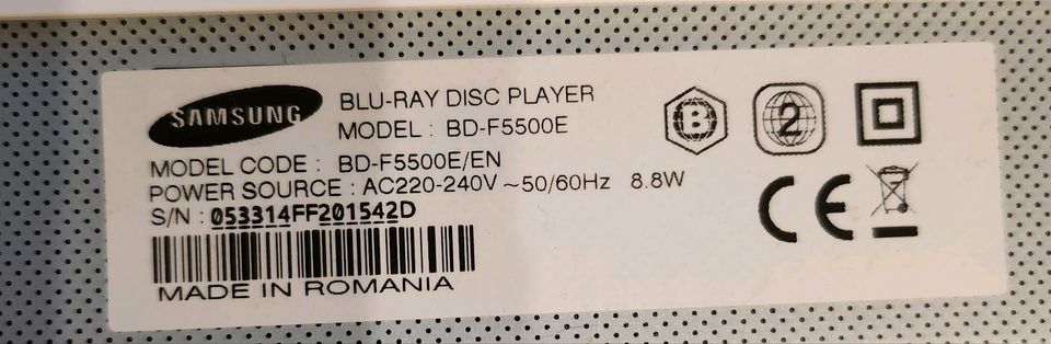 Samsung Blu-Ray Player 3D in Bochum