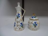 Vintage  Porzellan  u.w.  Murano Glasvase  Opaline Florence Italy Nordrhein-Westfalen - Verl Vorschau