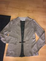 GC Fontana Strickjacke Blazer  38 beige grau taupe m. Schließe Nordrhein-Westfalen - Gütersloh Vorschau