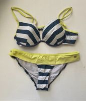 Bikini Tommy Hilfiger gestreift blau weiß Damen Gr. 38 push up Nordrhein-Westfalen - Hagen Vorschau