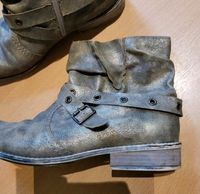 Gr.42 RIEKER SOMMER STIEFELETTE SILBER MELIERT SEHR GUT ERHALTEN Bochum - Bochum-Süd Vorschau