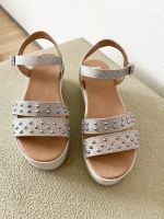 asos platform sandalen flach riemchen plateau sommer glitzer Baden-Württemberg - Ulm Vorschau