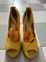 gelbe Espadrilles mit Keilabsatz von GANT Footwear (Gr. 39) Berlin - Charlottenburg Vorschau