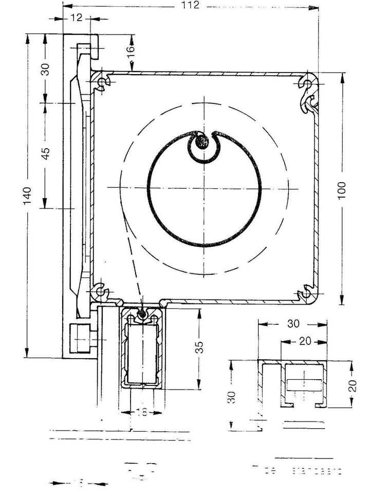 Markisen-SCREEN-Senkrechtmarkisen elektrisch mit Motor in Aachen