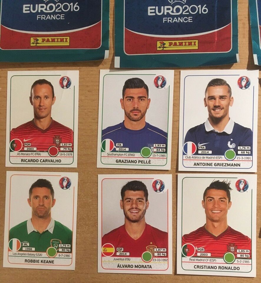 UEFA Euro 2016 France Panini Sticker in Gießen