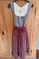 Midi Dirndl Tostmann Gr. 42 Leinen inkl 2 Schürzen Bayern - Eggenfelden Vorschau
