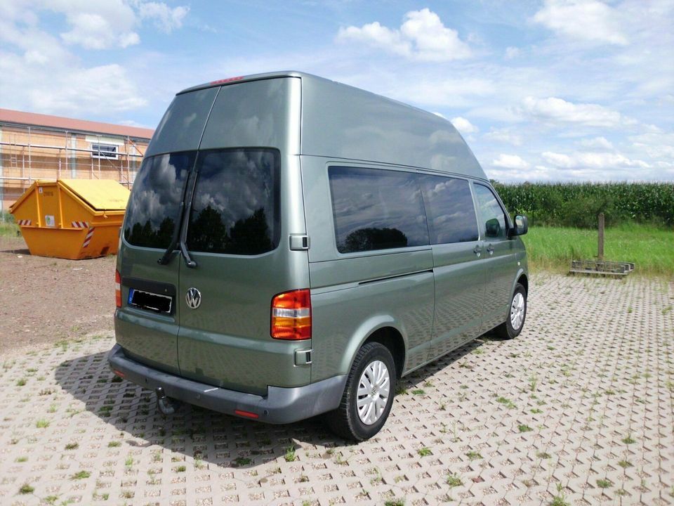 Volkswagen VW T5 Hochdach 4 motion mit Diff. Sperre in Bad Salzungen