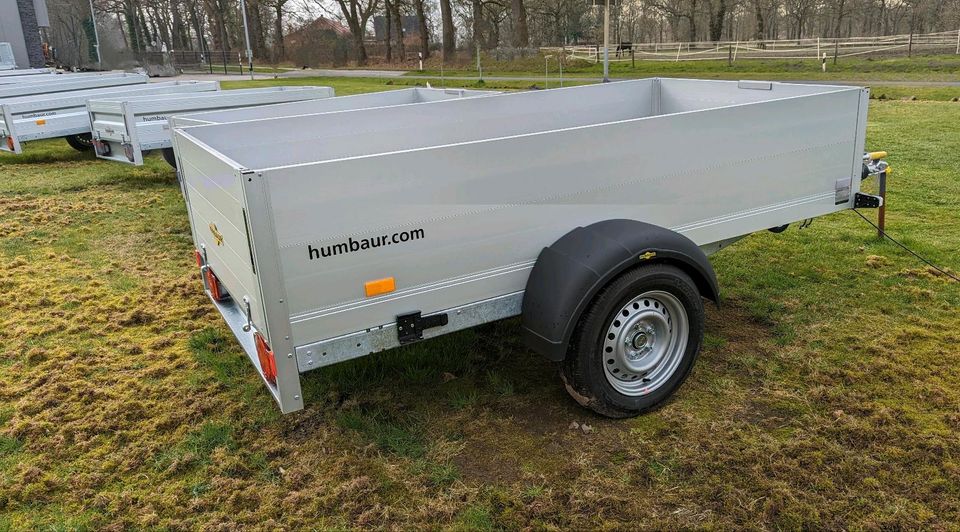 Humbaur HA 132513-5 FS Pkw Anhänger 1300 kg hohe Bordwand in Rhauderfehn