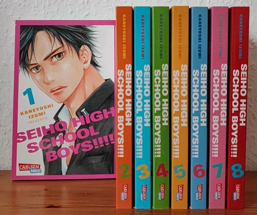 Manga "Seiho High School Boys!!!!" von Kaneyoshi Izumi, komplett in Kiel