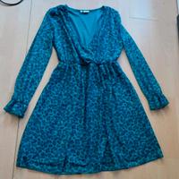 Leoprint blau Bodyflirt Kleid Größe 40/42 Altona - Hamburg Osdorf Vorschau