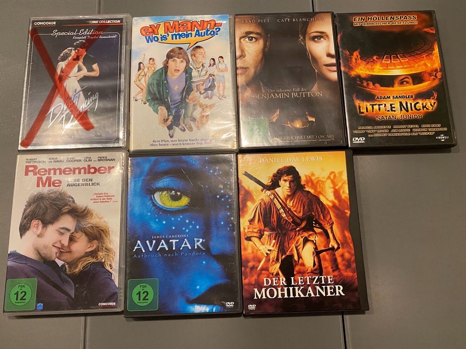 DVD, Filme, Avatar, Tränen der Sonne, Remember Me, Adam Sandler in Grafling