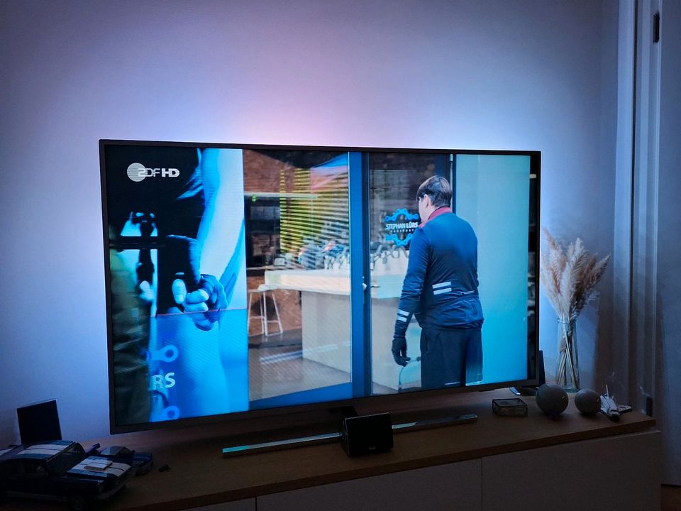 Philips TV 58 Zoll 4k Ambilight Teildefekt 58PUS8555/12 in Leipzig